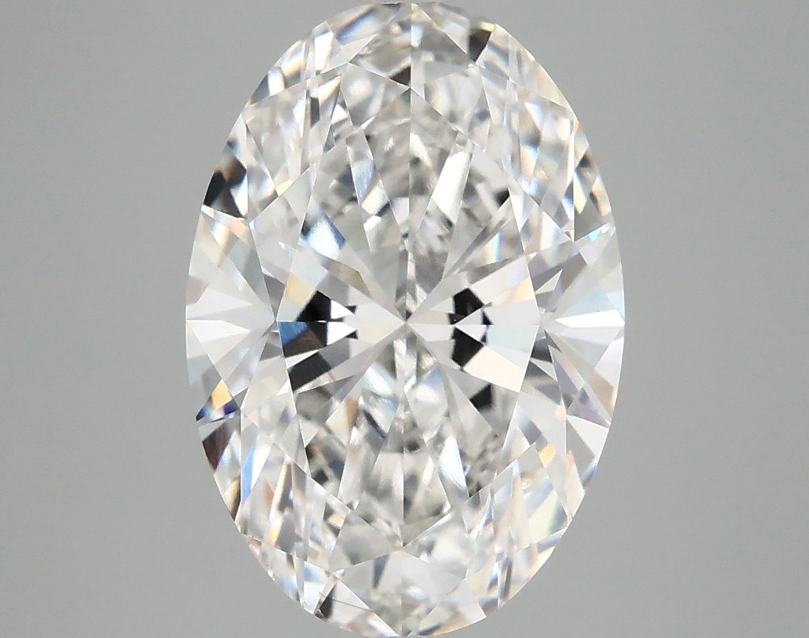 5.05 ct. oval Lab Grown Diamond front image