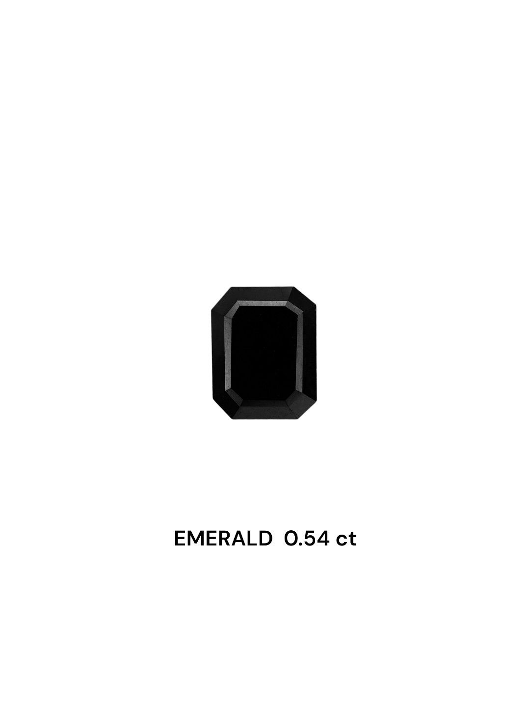 Diament 0.54 ct Fancy Black/VVS2