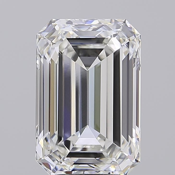 4.52 ct. emerald Lab Grown Diamond front image