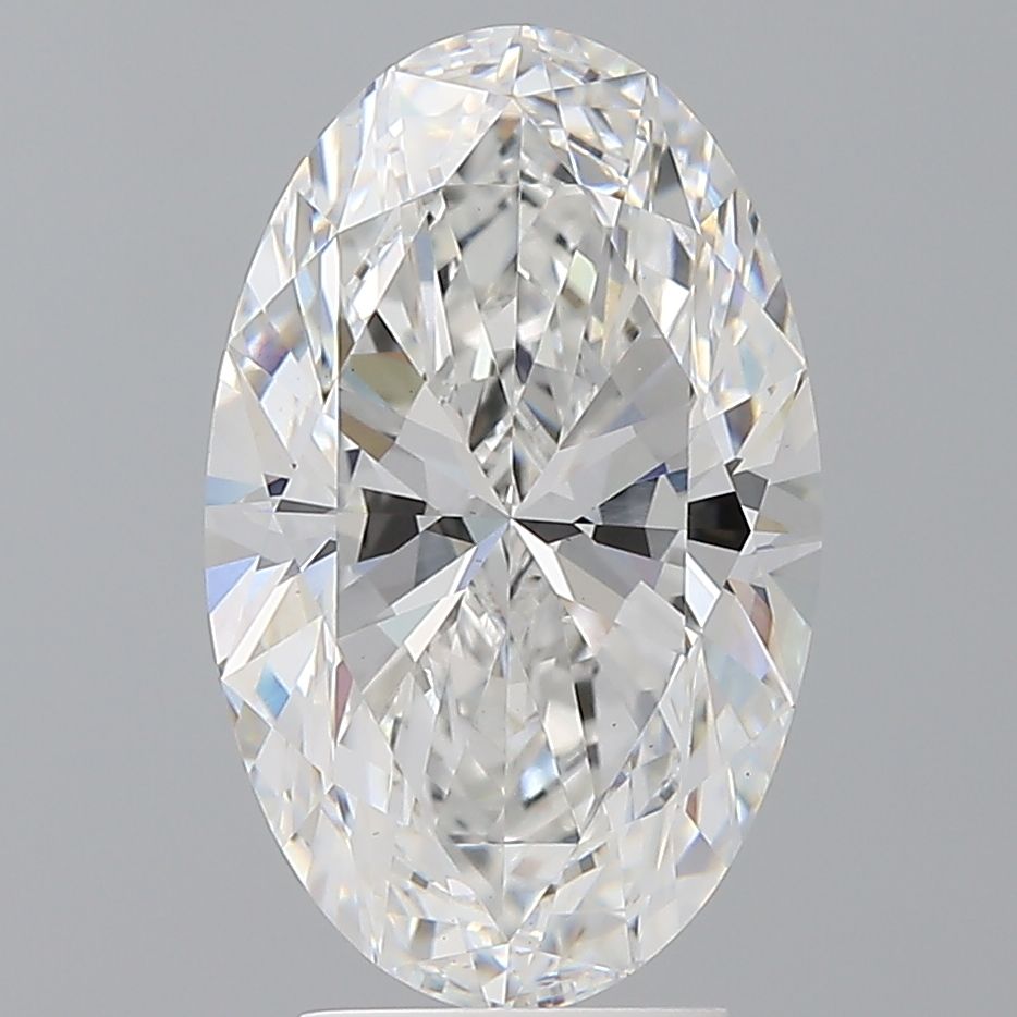 4.02 ct. oval Lab Grown Diamond front image