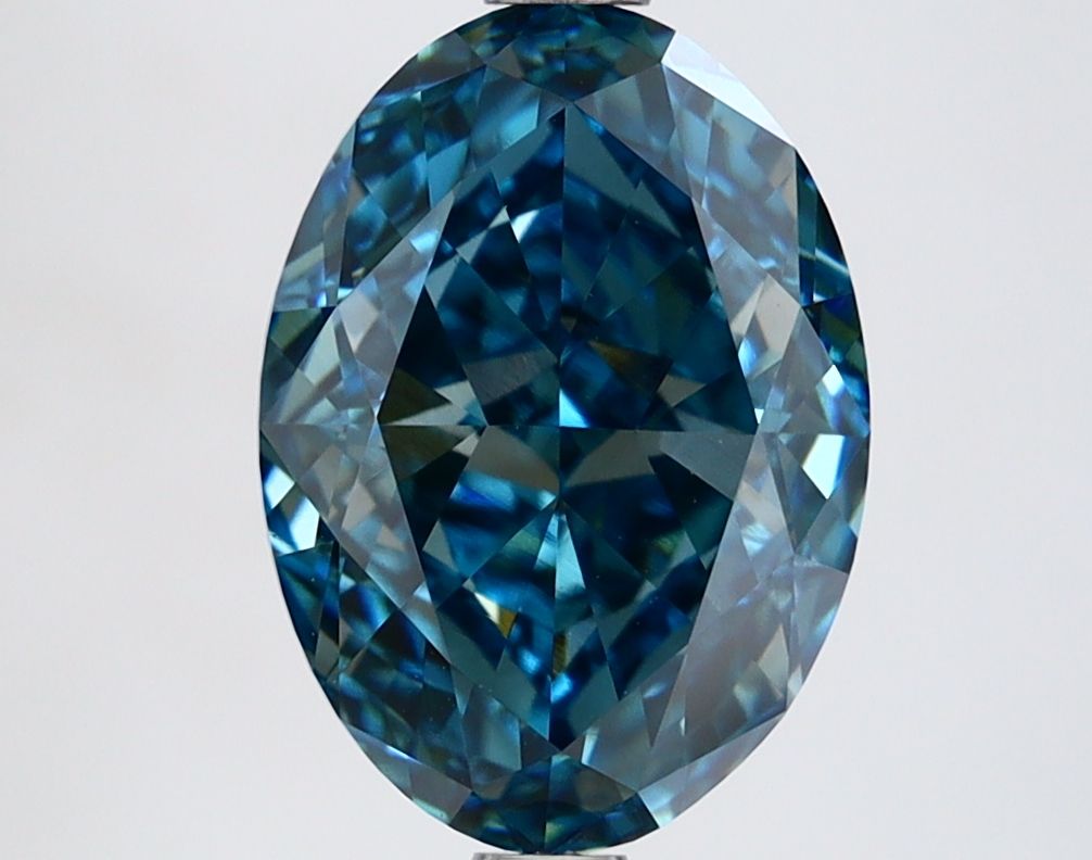 3.27 ct. oval Lab Grown Diamond front image