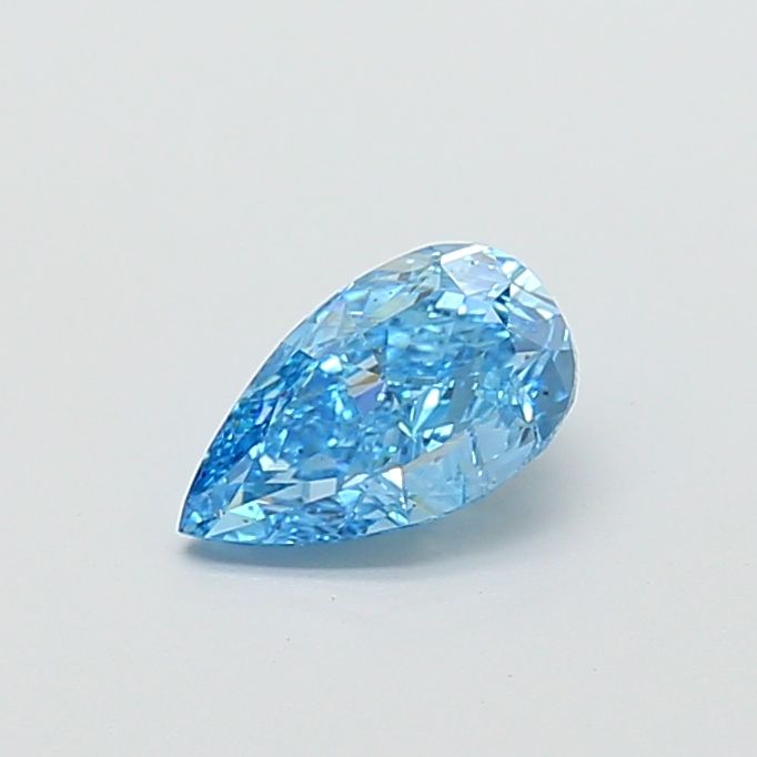 1.07 CT Fancy Vivid Blue PEAR