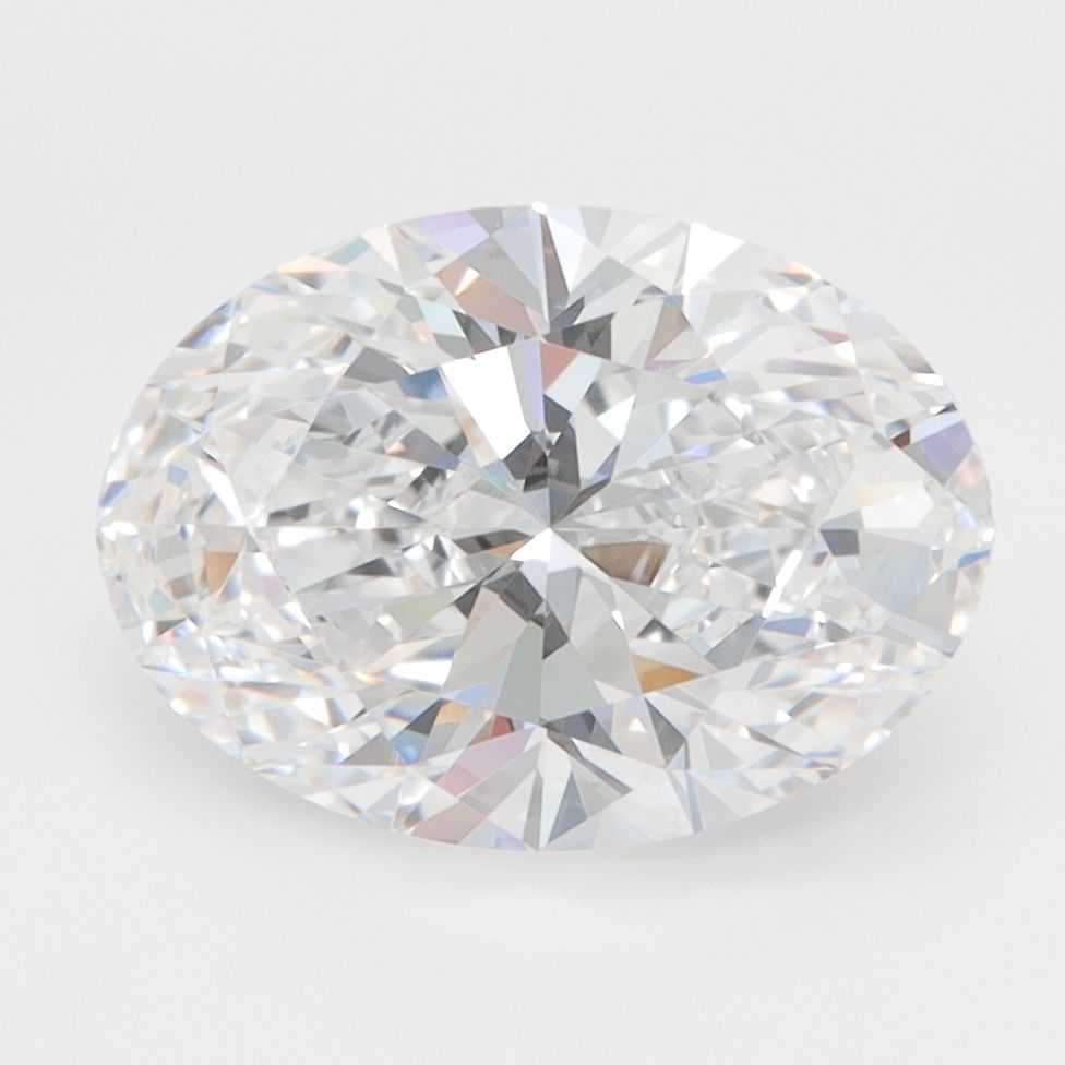 3.06 ct. oval Lab Grown Diamond front image