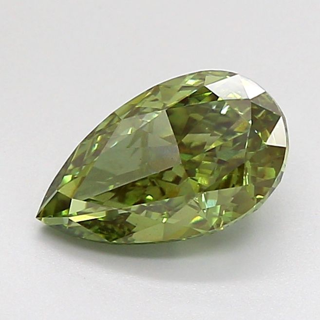 1.43 CT Fancy Vivid Green PEAR