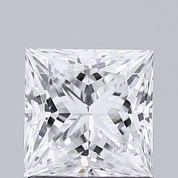 1.01 ct lab-grown Princess Diamond