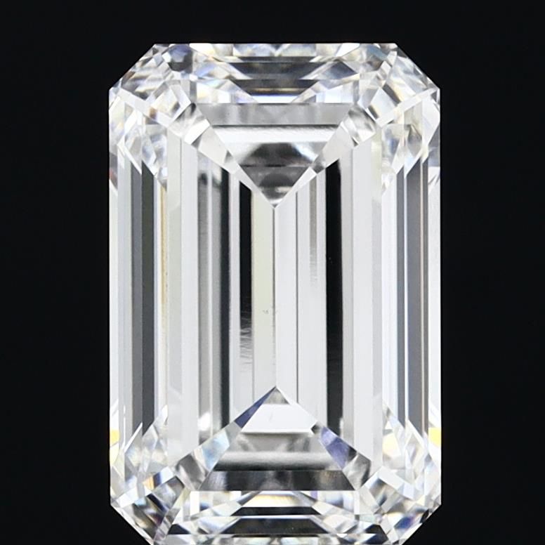5.54 ct. emerald Lab Grown Diamond front image