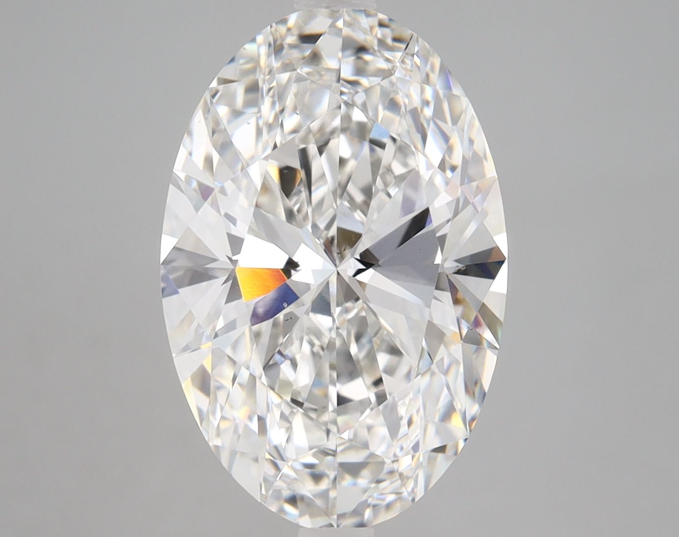 5.04 ct. oval Lab Grown Diamond front image