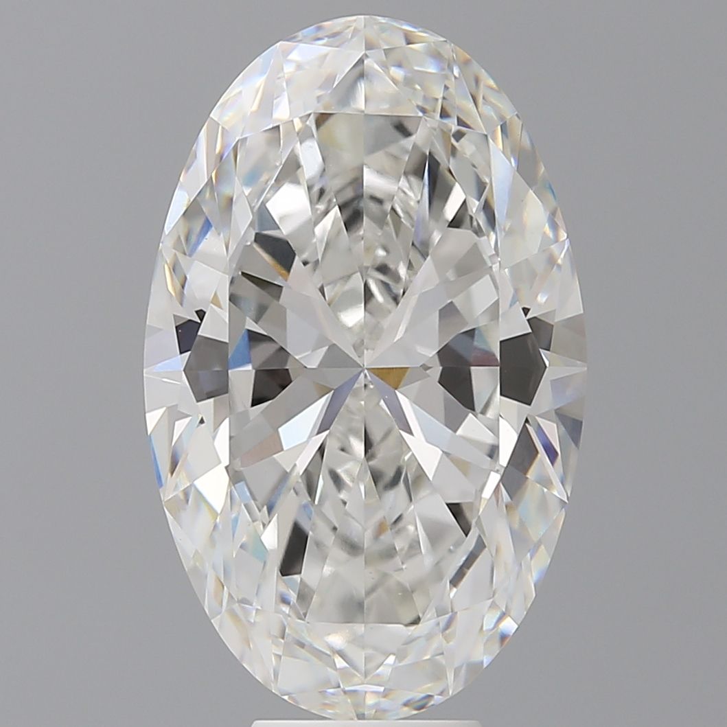 9.10 ct. oval Lab Grown Diamond front image