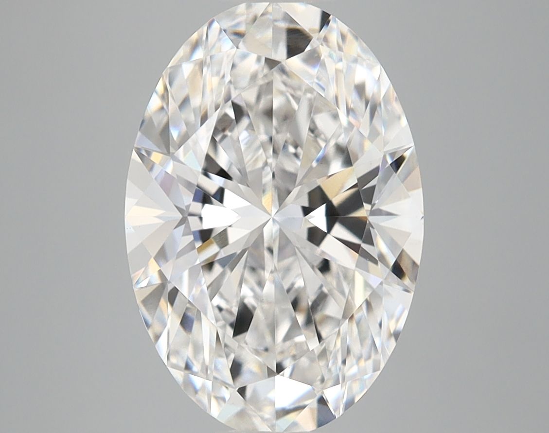 3.58 ct. oval Lab Grown Diamond front image