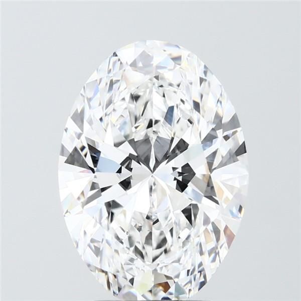 4.04 ct. oval Lab Grown Diamond front image