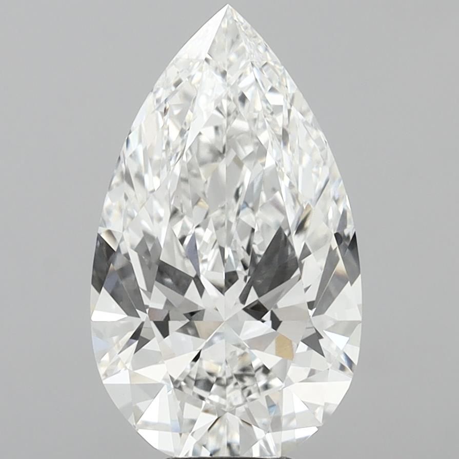 8.08 ct. pear Lab Grown Diamond front image