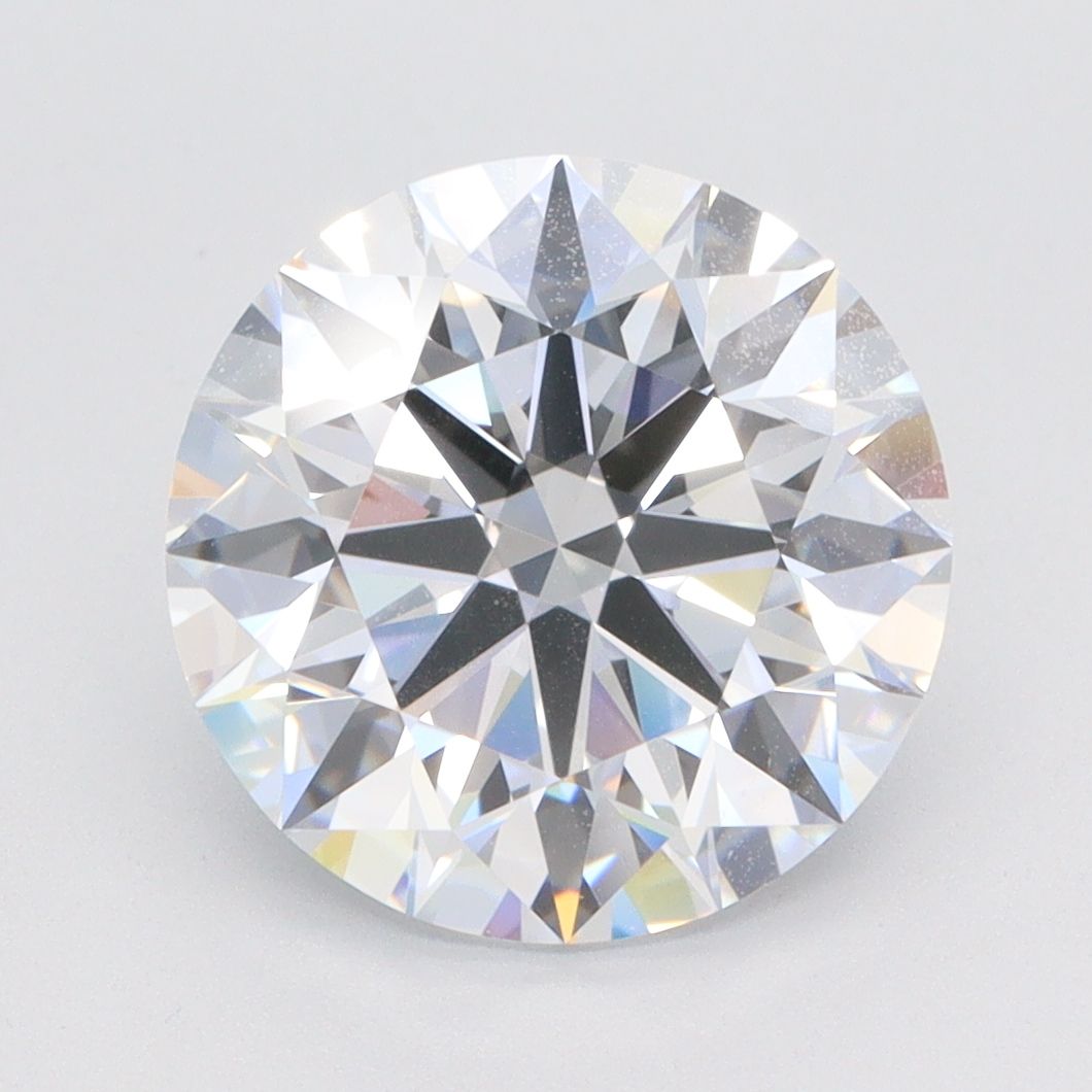 3.75 ct. round Lab Grown Diamond front image