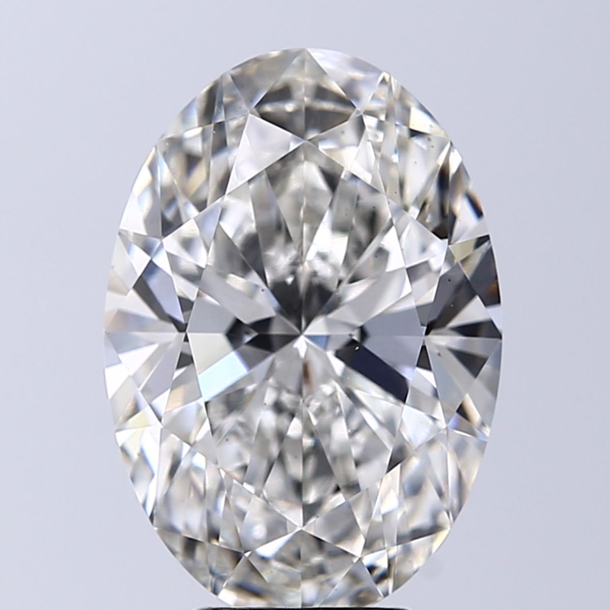 5.40 ct. oval Lab Grown Diamond front image