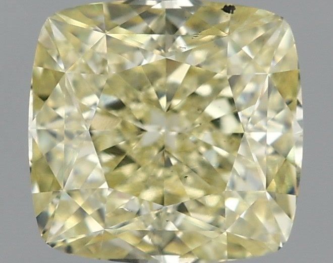 Diament 2.01 ct Fancy Light Yellow/SI1