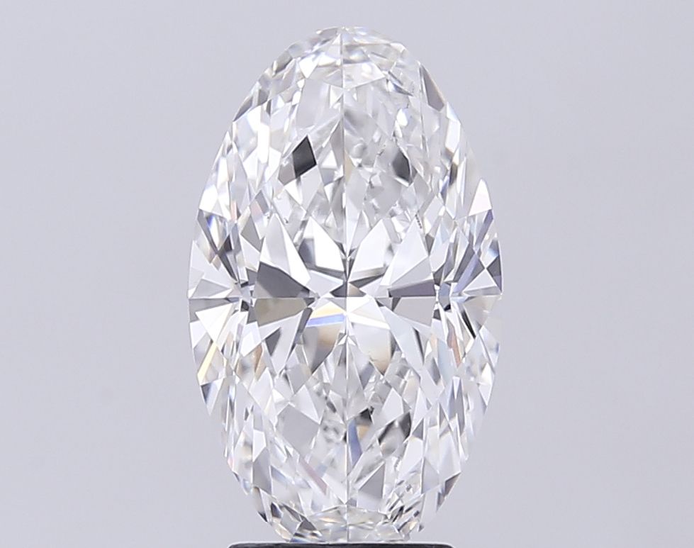 4.02 ct. oval Lab Grown Diamond front image