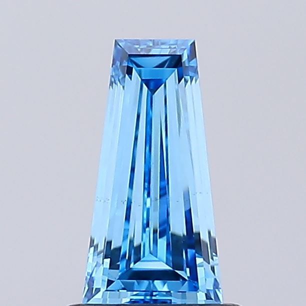 0.79 ct lab-grown Tapered baguette Diamond