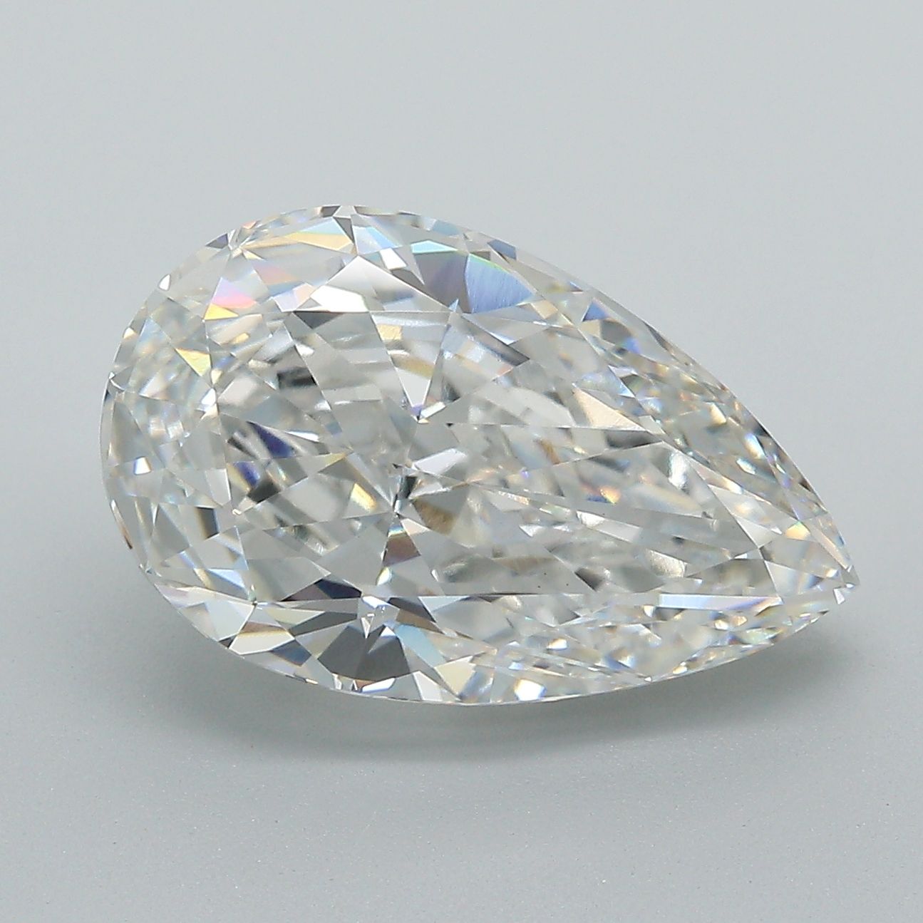 7.13 ct. pear Lab Grown Diamond front image