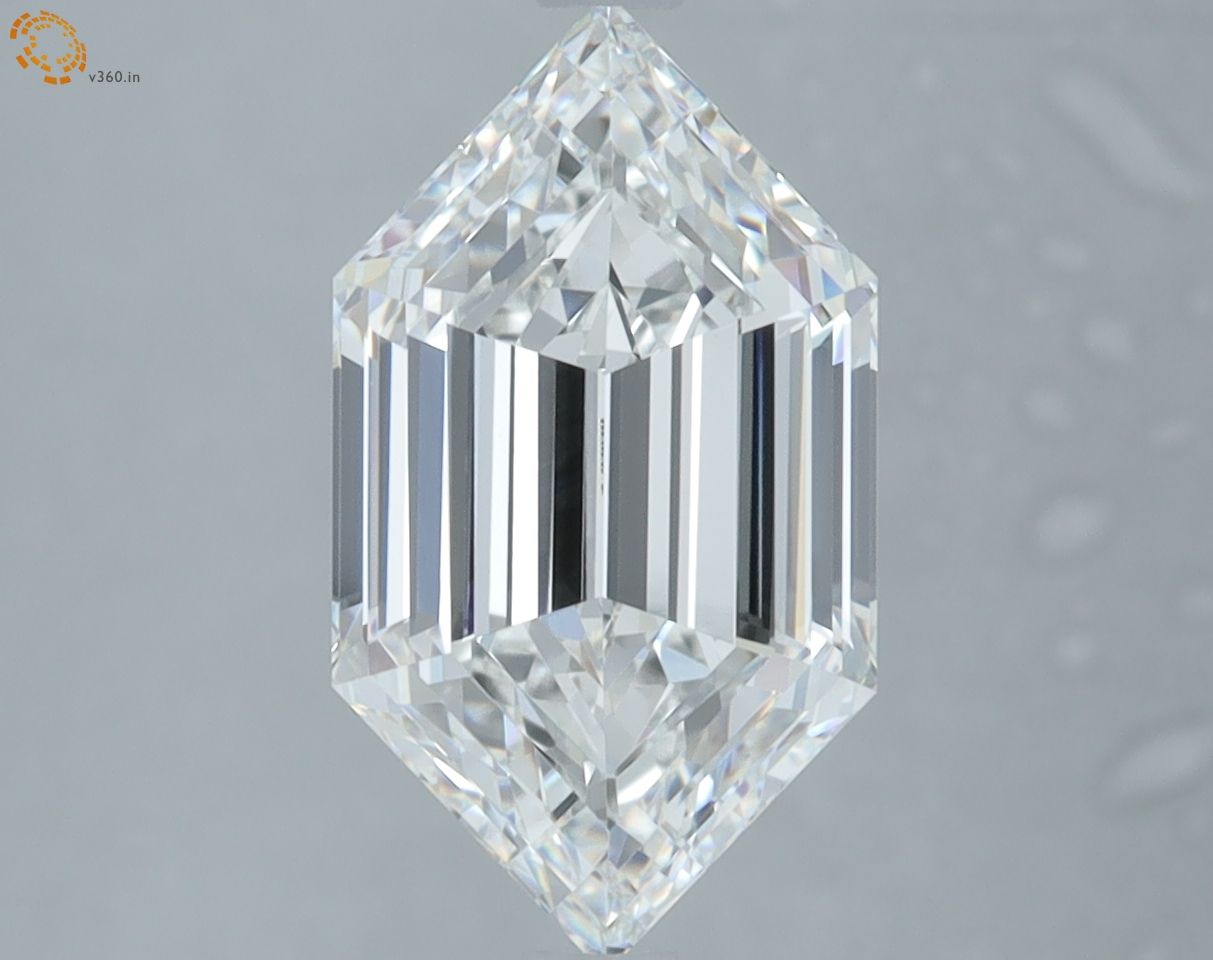 3.57 ct lab-grown Hexagonal Diamond