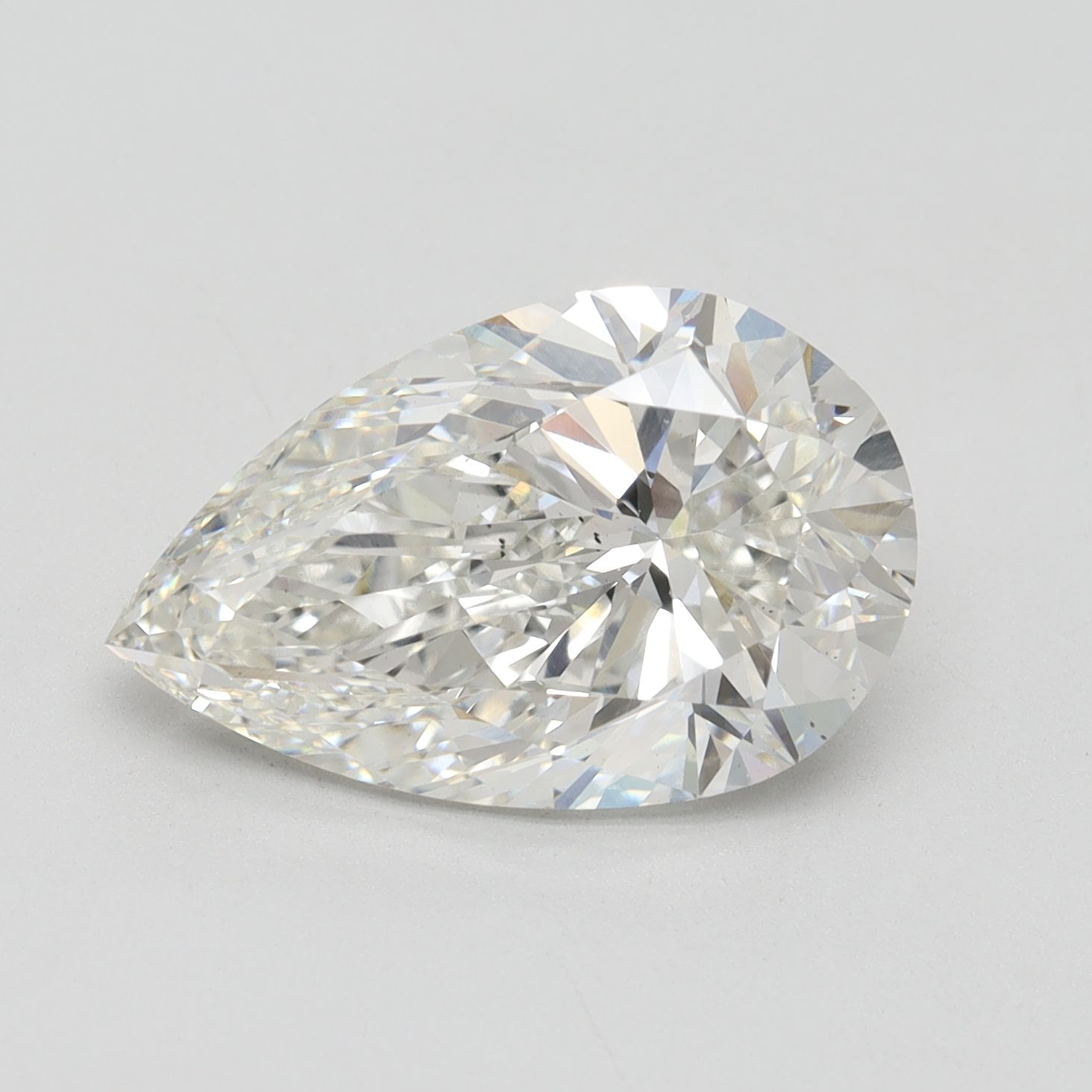 5.12 ct. pear Lab Grown Diamond front image