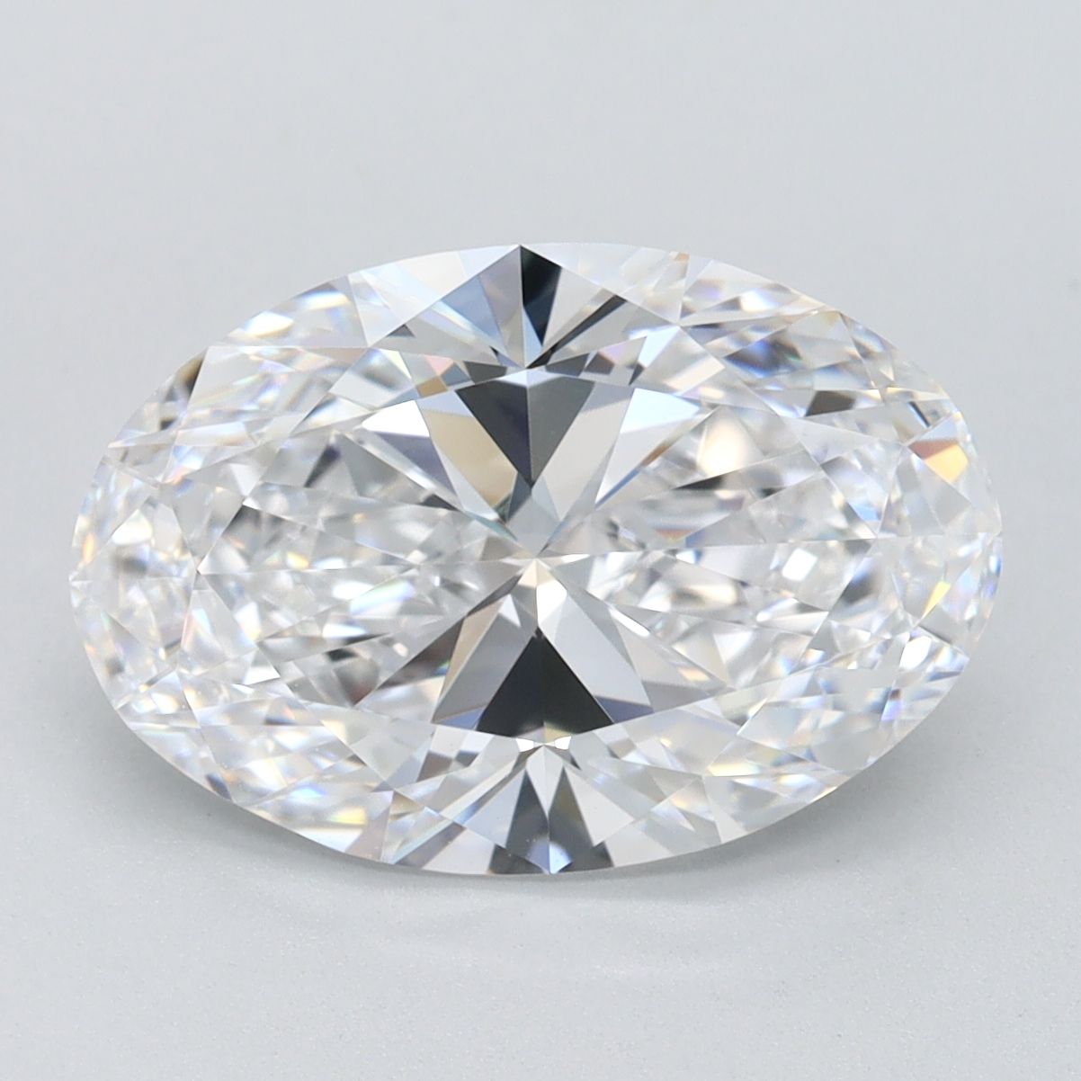 3.14 ct. oval Lab Grown Diamond front image