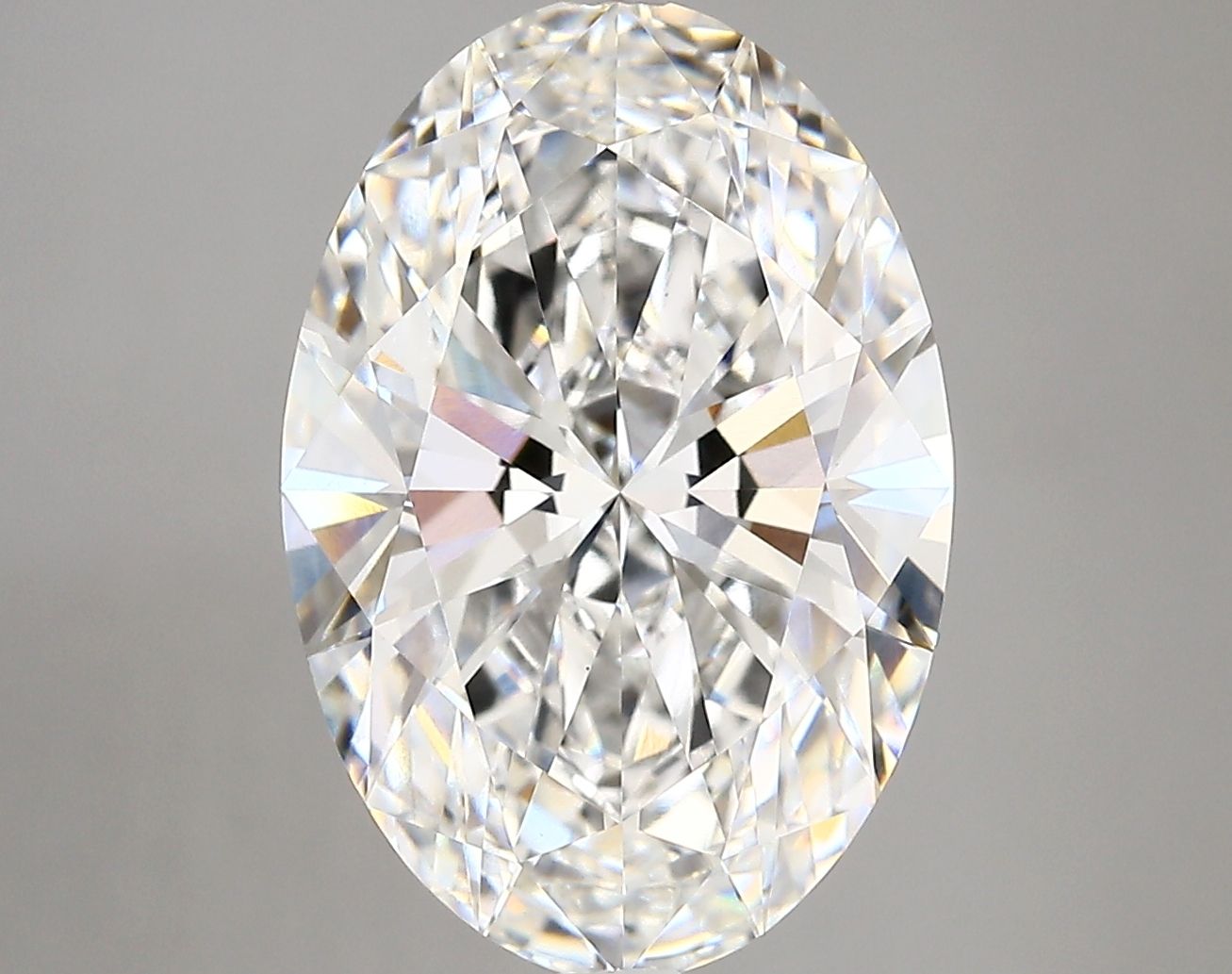 5.59 ct. oval Lab Grown Diamond front image