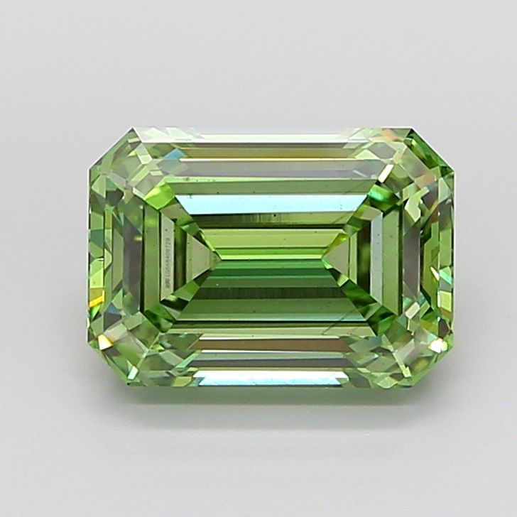 6.07 ct. emerald Lab Grown Diamond front image