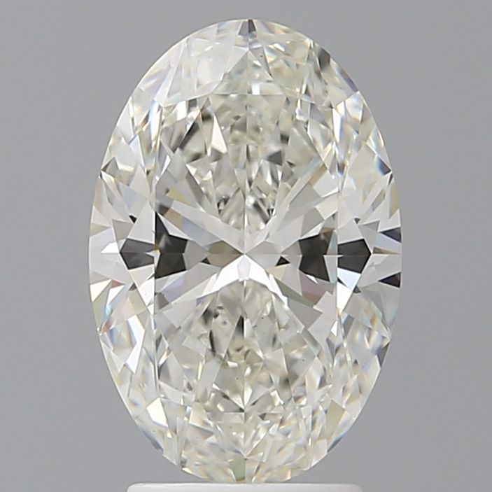 3.07 ct. oval Lab Grown Diamond front image
