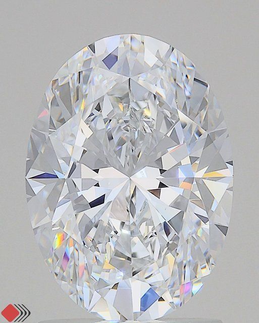 2.05 ct. oval Lab Grown Diamond front image