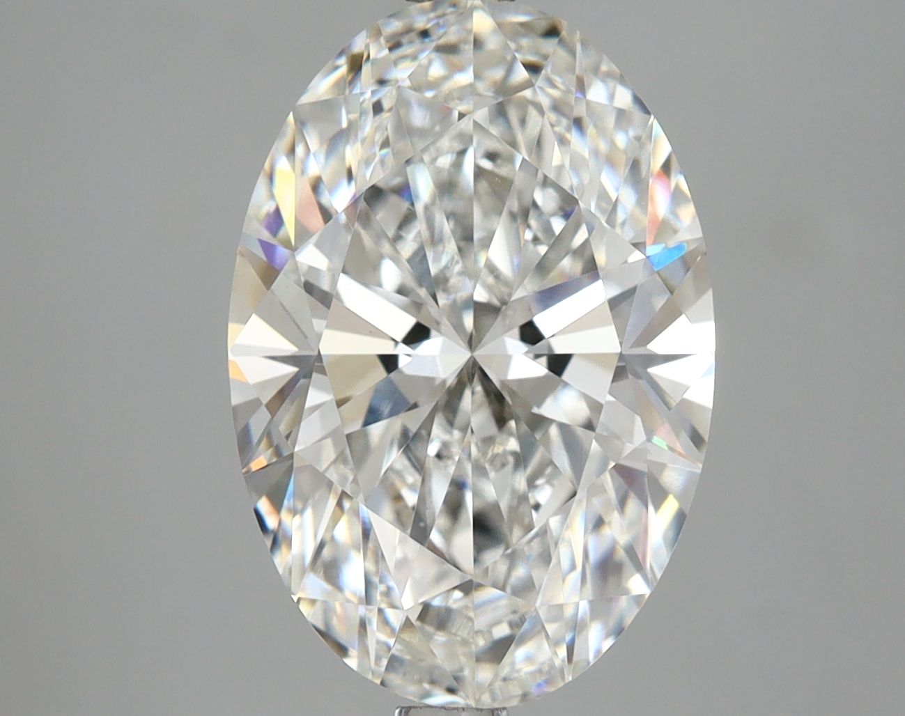 5.09 ct. oval Lab Grown Diamond front image
