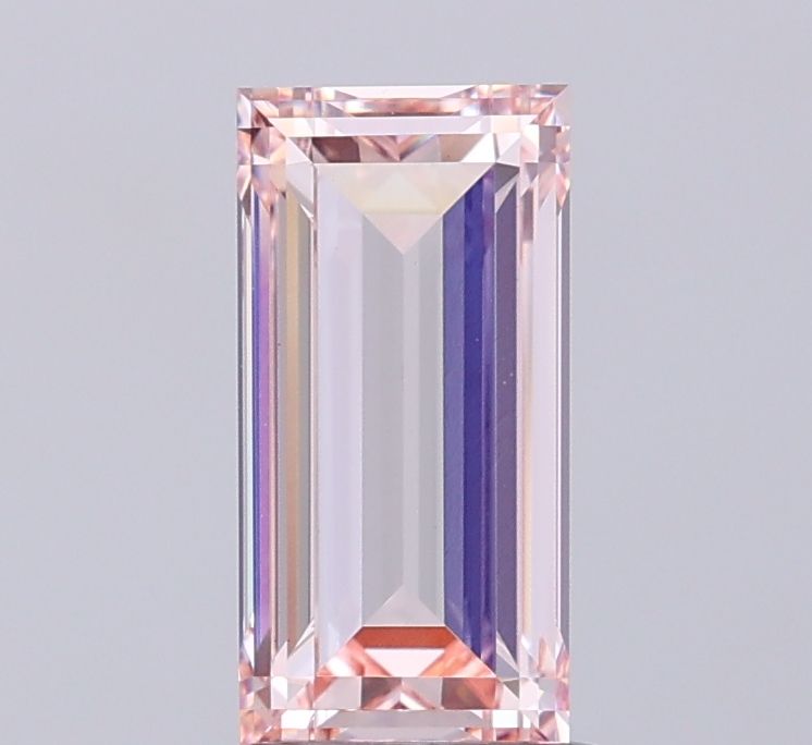 1.75 CT Fancy Pink BAGUETTE