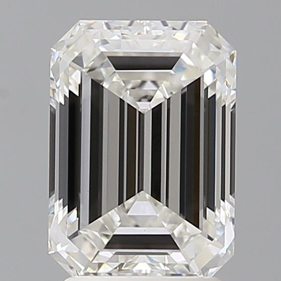 2.56 ct. emerald Lab Grown Diamond front image
