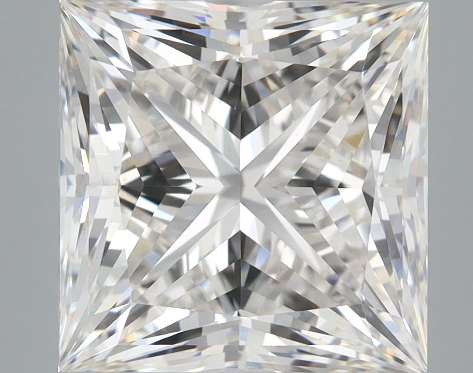 7.10 ct. princess Lab Grown Diamond front image