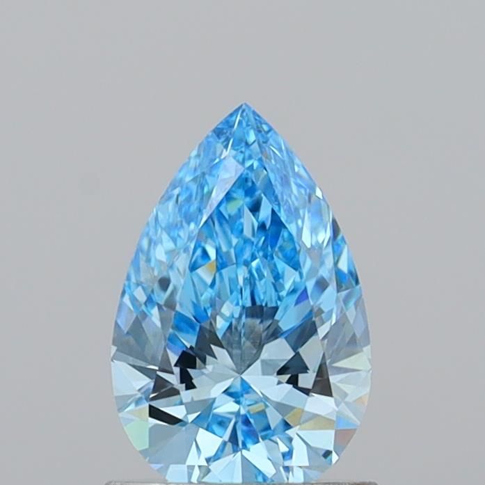 1.01 CT Fancy Vivid Blue PEAR