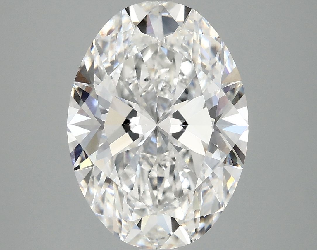 4.08 ct. oval Lab Grown Diamond front image