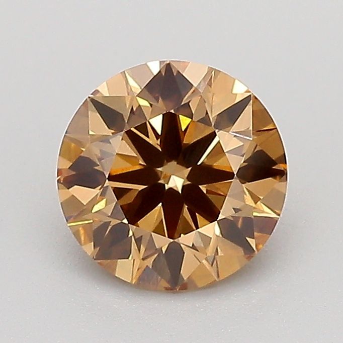 1.03 CT Fancy Light Brown ROUND