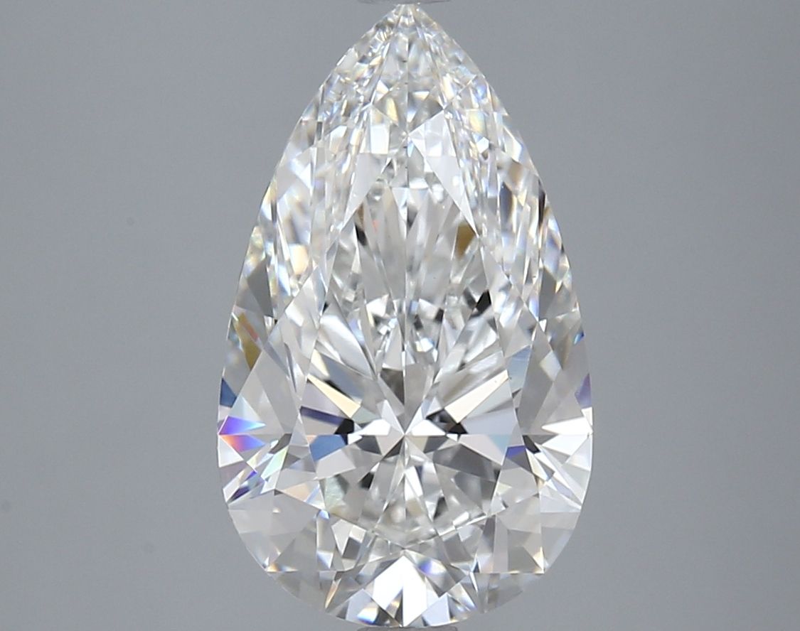 4.09 ct. pear Lab Grown Diamond front image