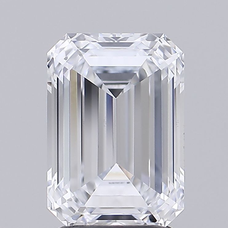 2.54 ct. emerald Lab Grown Diamond front image