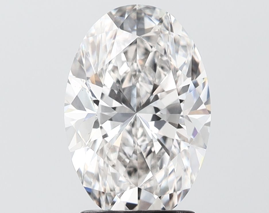 2.65 ct. oval Lab Grown Diamond front image