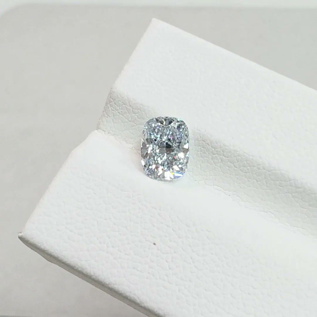 1.09 CT Fancy Light Blue CUSHION MODIFIED