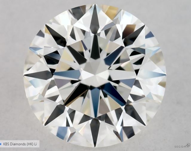 0.57 ct Round diamond