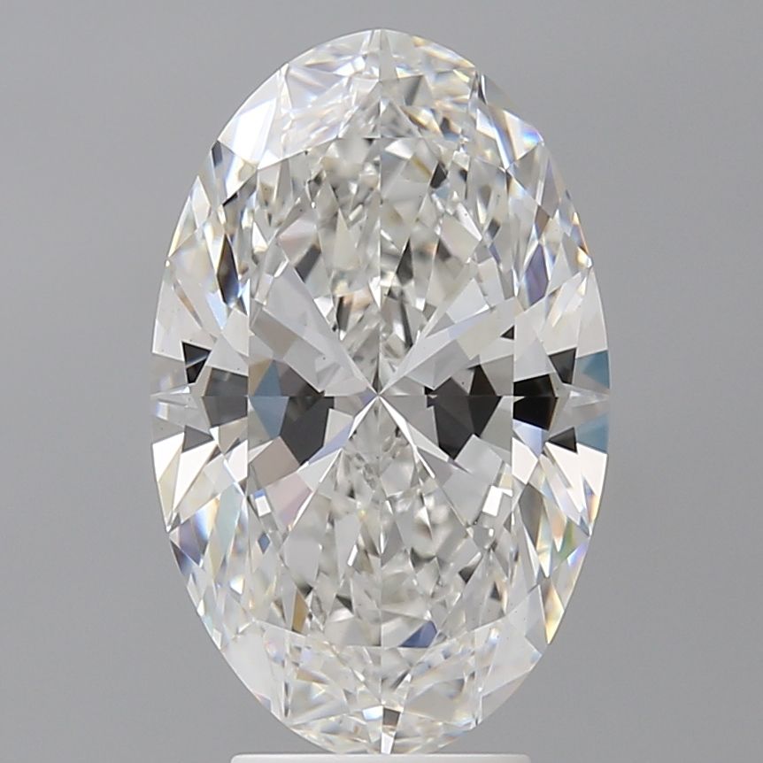 4.53 ct. oval Lab Grown Diamond front image