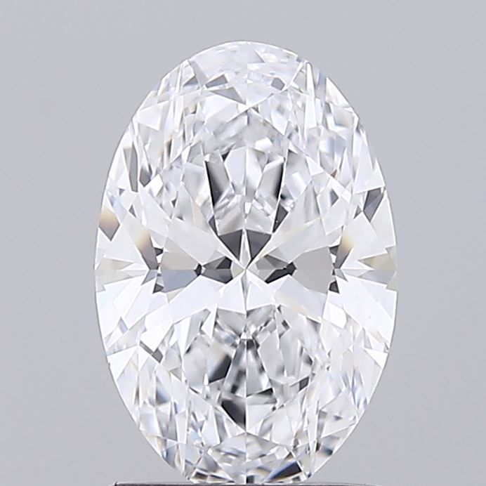 1.28 ct. oval Lab Grown Diamond front image