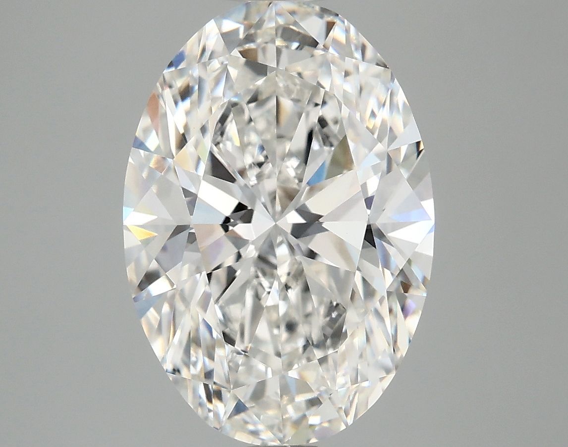 5.00 ct. oval Lab Grown Diamond front image
