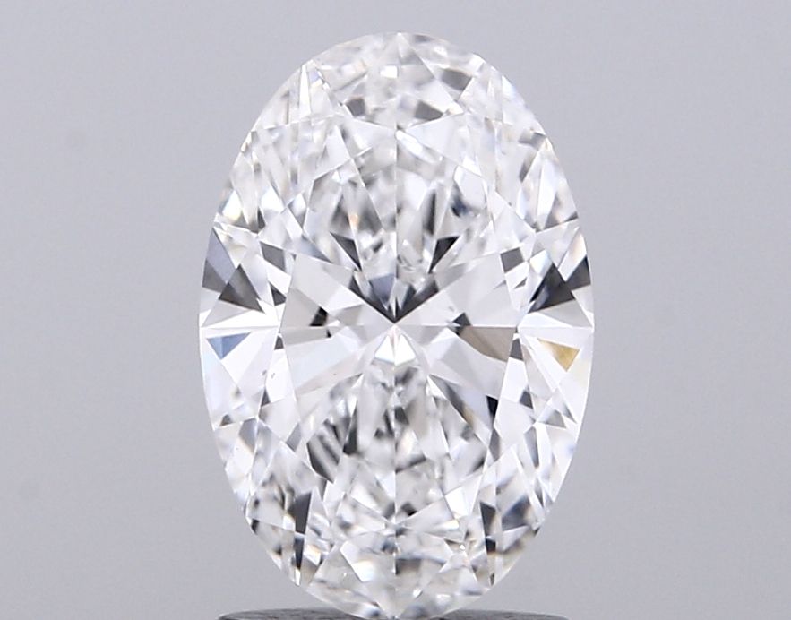 2.03 ct. oval Lab Grown Diamond front image