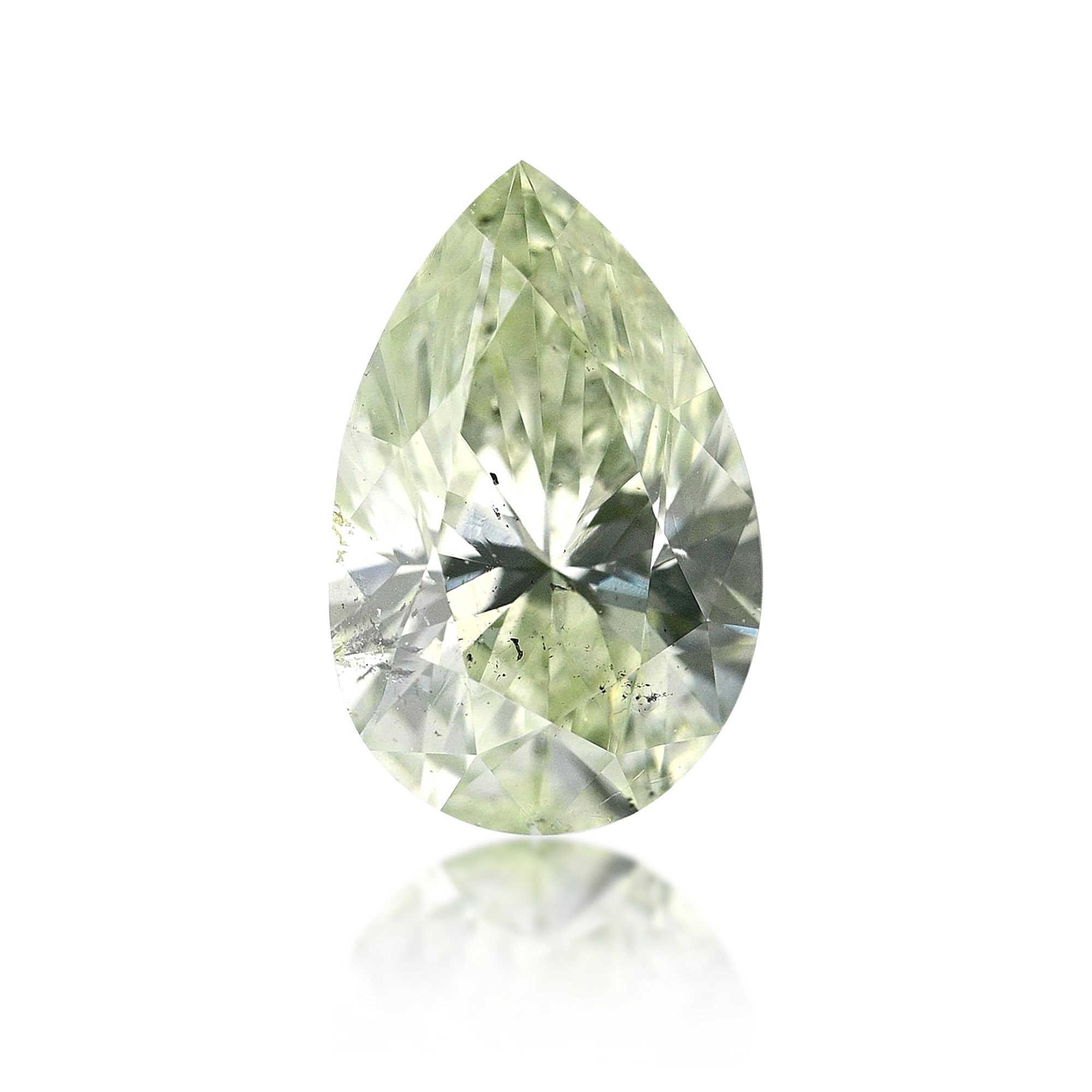 Diament 0.54 ct Fancy Green/SI2