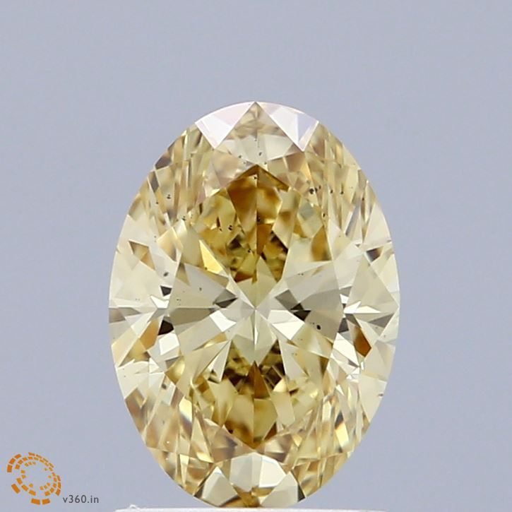 1.5 CT Fancy Intense Yellow OVAL