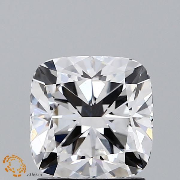 1.59 ct lab-grown Cushion brilliant Diamond