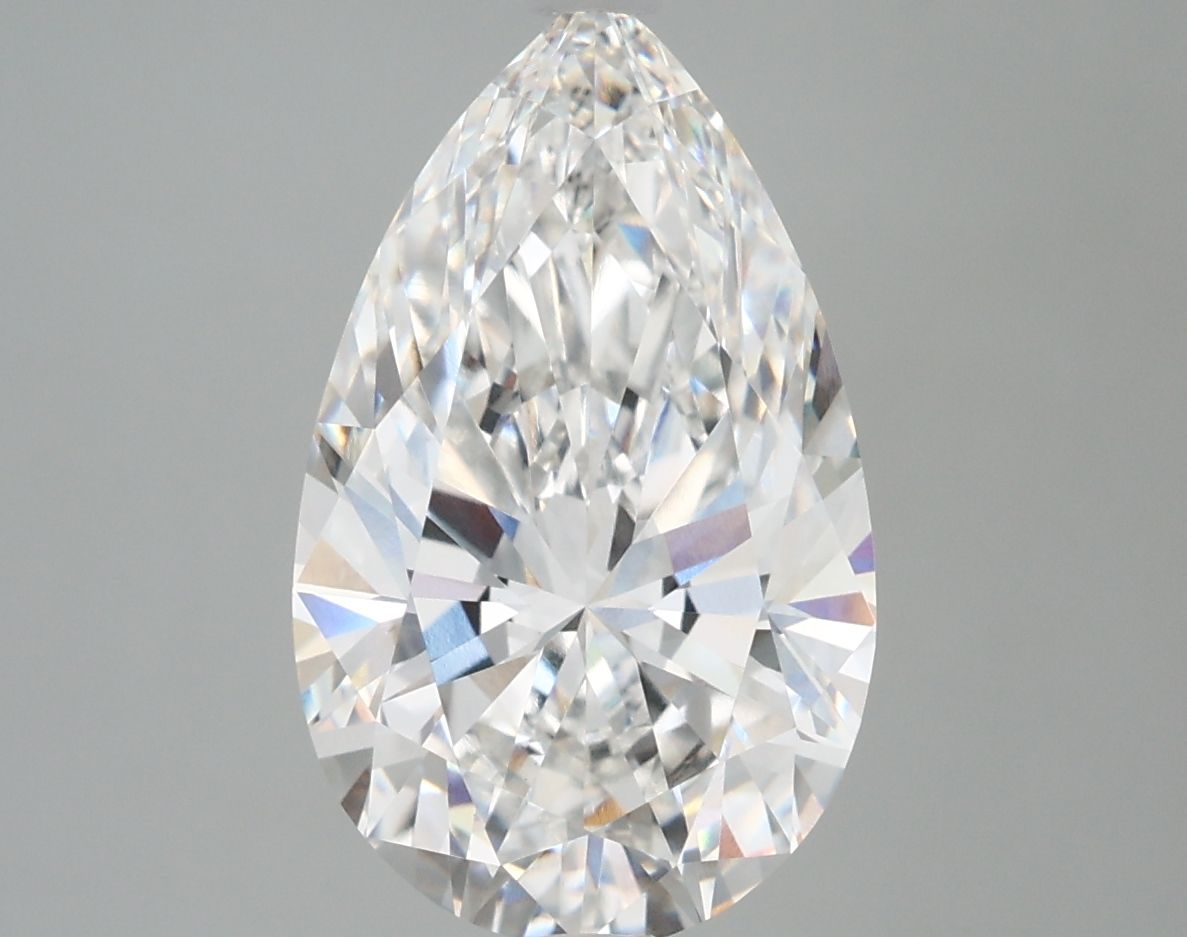 4.10 ct. pear Lab Grown Diamond front image