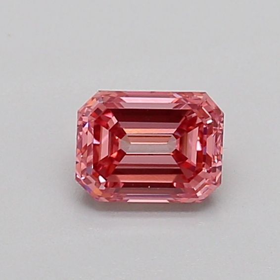 0.45 CT Fancy Vivid Pink EMERALD