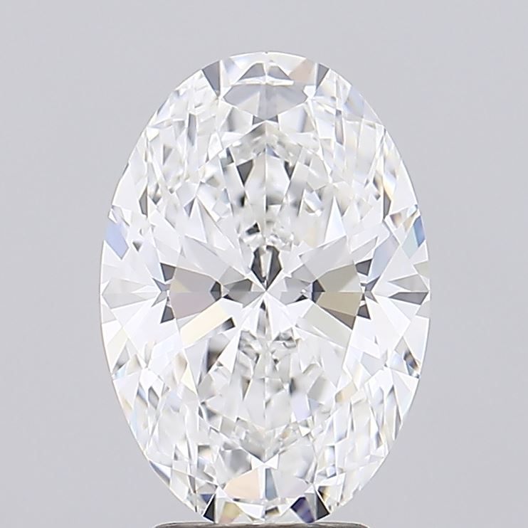 3.80 ct. oval Lab Grown Diamond front image